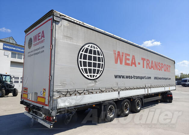 Schmitz Cargobull - SCS 24/L / MEGA / poluprikolica sa kliznom ceradom / LTK900
