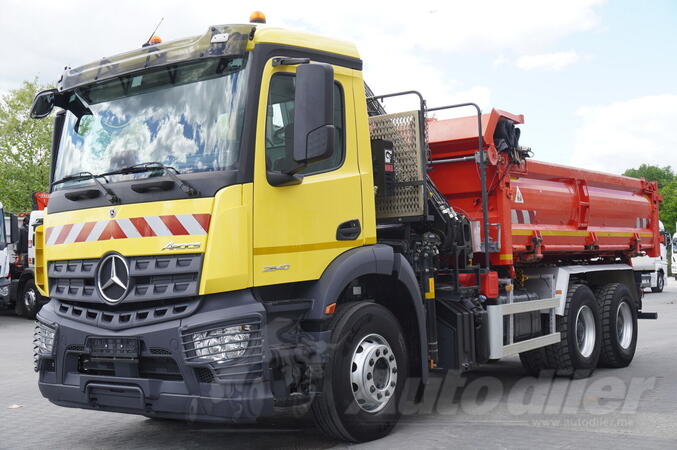 Mercedes Benz - Arocs 2640 6x4 / 100 tho. km! / HIAB X-Hiduo 158 kran / rotator kiper / FHM-0061