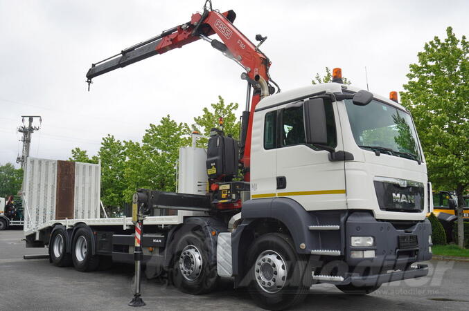 MAN - TGS 35.360 8×2 / FASSI F165A.2.22 HDS kran / daljinski upravljač / šlep kamion / FHM-0062