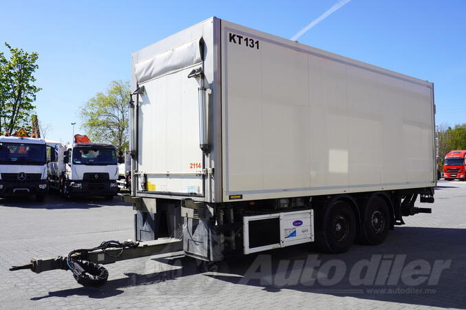 ROHR - RZK 18 IV prikolica hladnjača / Carrier Supra 850 / hidraulična platforma / B prikolica hl...