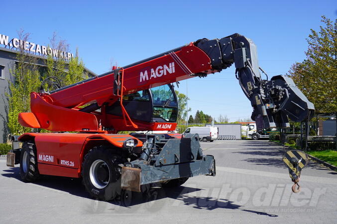 Ostalo - Magni RTH 5.26 telescopic loader / Range 26 m / load cap 5000 kg / Rem rotacioni telesko...