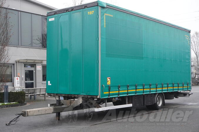 Ostalo - Redos trailer / 19 EPAL / 4 units prikolica sa kliznom ceradom / FHM-0120
