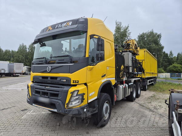 Volvo - FMX540 6x6 / 34.000 km / WUST SMC-812 seckalica za drvo / 1.700 MTH / FHM-0121