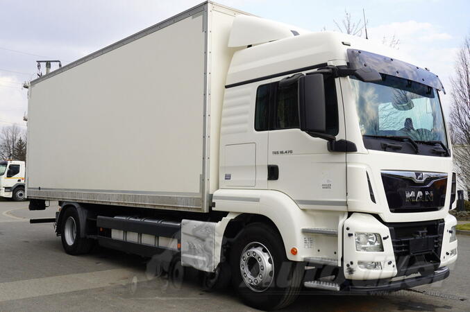 MAN - TGS 18.470 4x2 BL / kutija 18 EPAL / spavaća kabina / kamion furgon / FHM-0127
