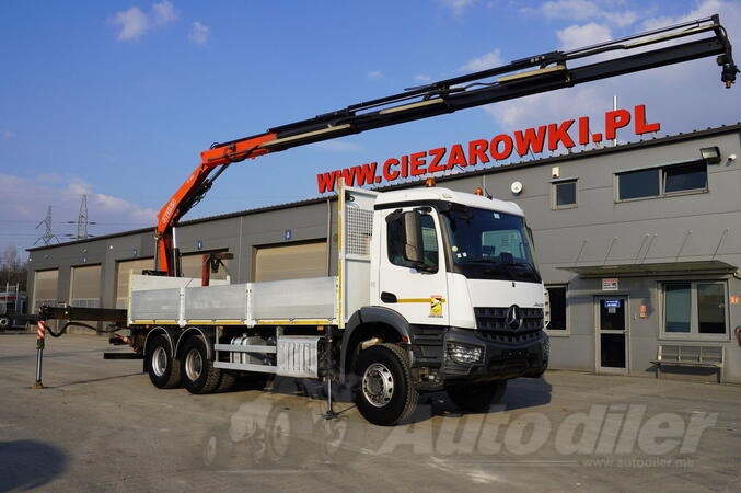 Mercedes Benz - Arocs 2636 6x4 / Fassi F195A.0.24 autodizalica / 660 MTH / daljinsko upravljanje ...