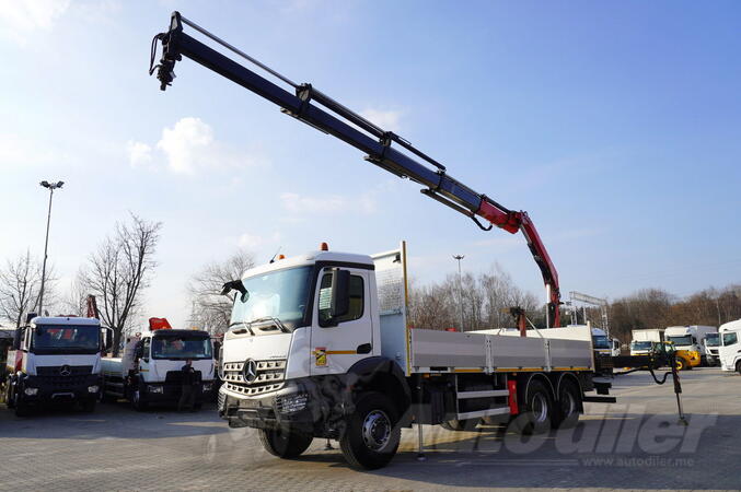 Mercedes Benz - Arocs 2636 6x4 / Fassi F195A.0.24 / 660 MTH / daljinsko upravljanje / kamion sa r...