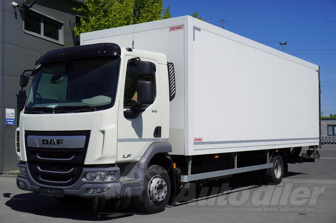 DAF - LF 12.210 / 18 paleta / kontejner sa hidrauličnim liftom / 50.000 km / 2024 kamion-furgon /...