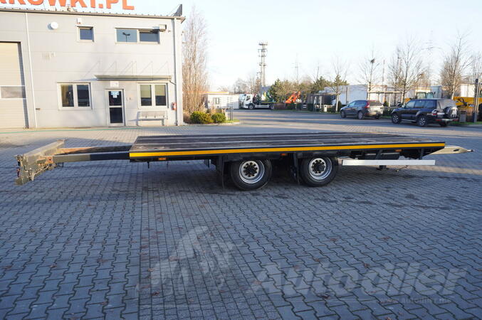 Ostalo - MAC Trailer flatbed prikolica / kontejnerska platforma / FHM-0161