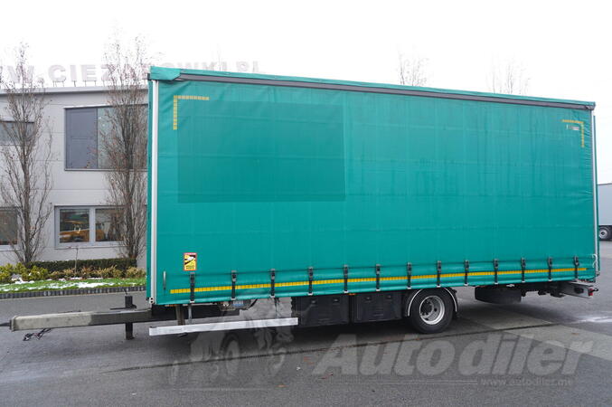 Ostalo - REDOS trailer / 19 EPAL / 4 units prikolica sa kliznom ceradom / FHM-0170