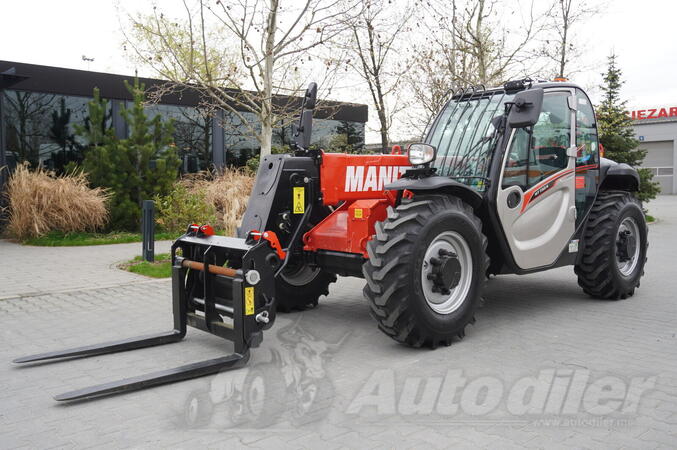 Manitou - MT 730 H teleskopski utovarivač / domet 7 m / 3 t / visina 190 cm / 2900 MTH / džojstik...