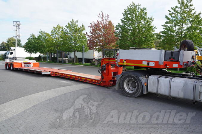 Kassbohrer - LB2 TIEF-BETT niskopodna poluprikolica / rastezljiva / 16,5 m / FHM-0214