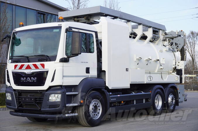 MAN - TGS 26.360 Euro 6 / RIVARD fekalac 18 m³ / 180.000 km / FHM-0219
