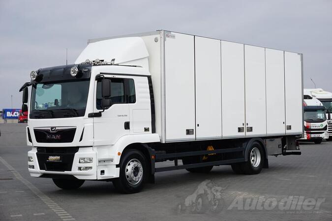 MAN - TGM 18.290 / EURO 6 / rampa / 18 PALETA / izotermni kamion / DOM-2303
