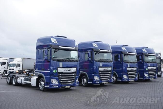 DAF - XF / 480 / ACC / EURO 6 / SSC / MEGA / BDF / 7,82 M / RETARDER / kamion šasija / DOM-2304