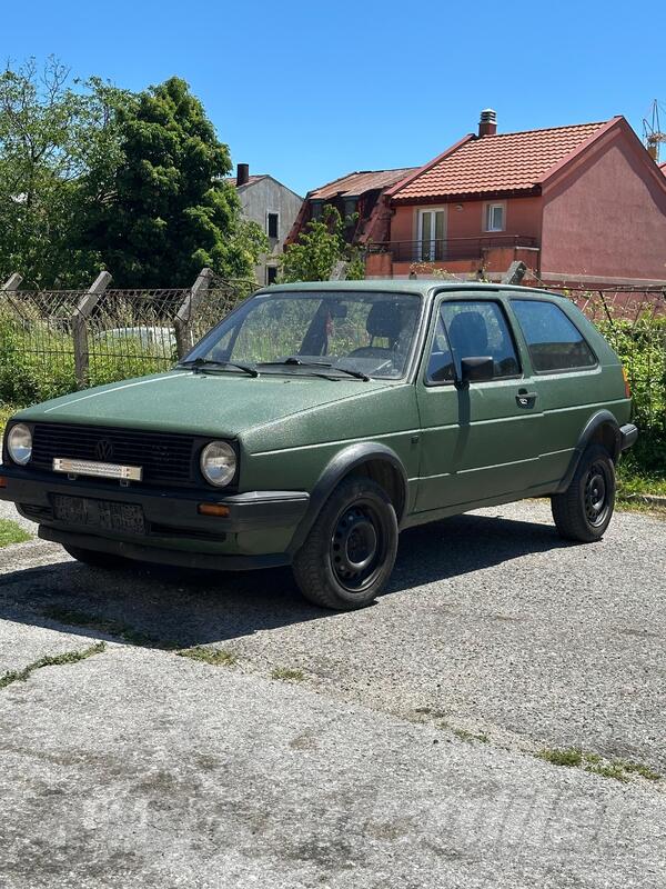 Volkswagen - Golf 2 - 1.6 benz-plin
