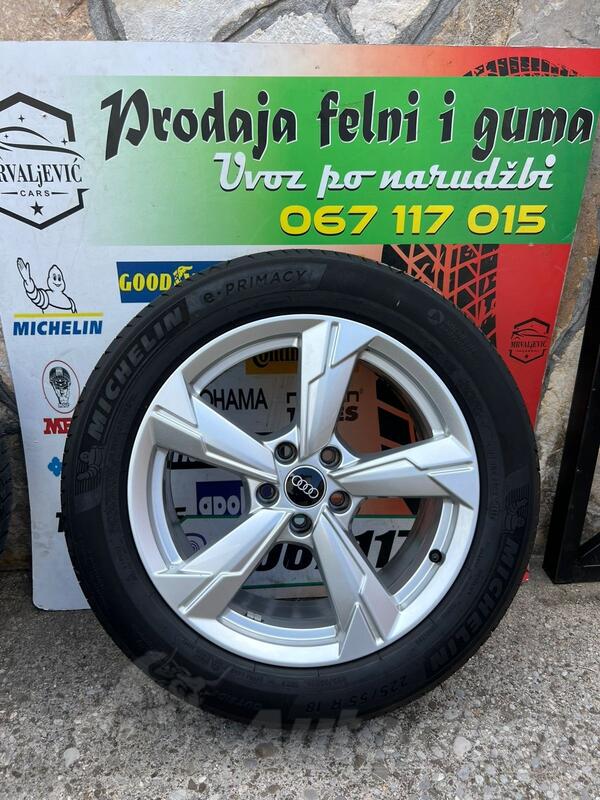 Fabričke felne i AUDIA6 gume