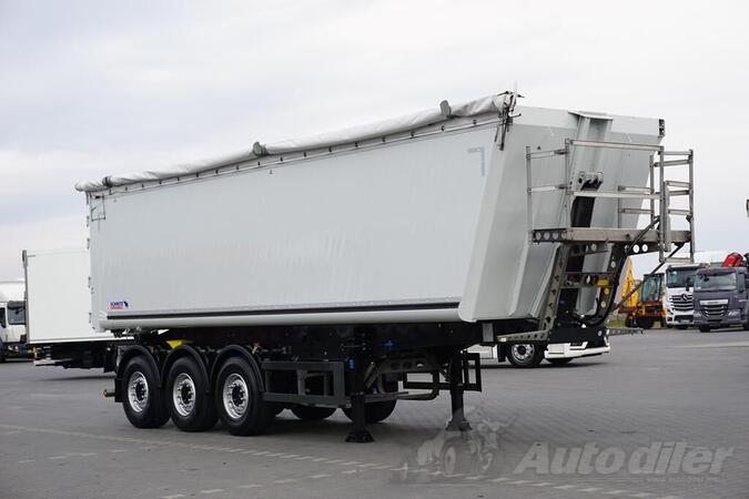 Schmitz Cargobull - / 45 m³ / Podizajuća Osovina / Kao Nova / Kiper Poluprikolica / DOM-2332