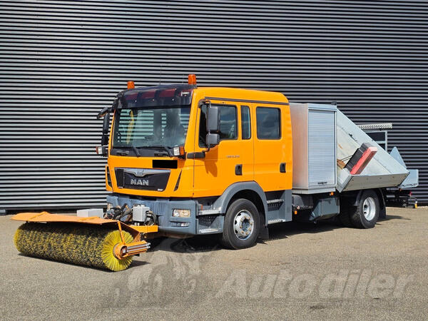 MAN - TGM 15.240 BL / doka / sweeper equipment vozilo za čišćenje ulica / AL078