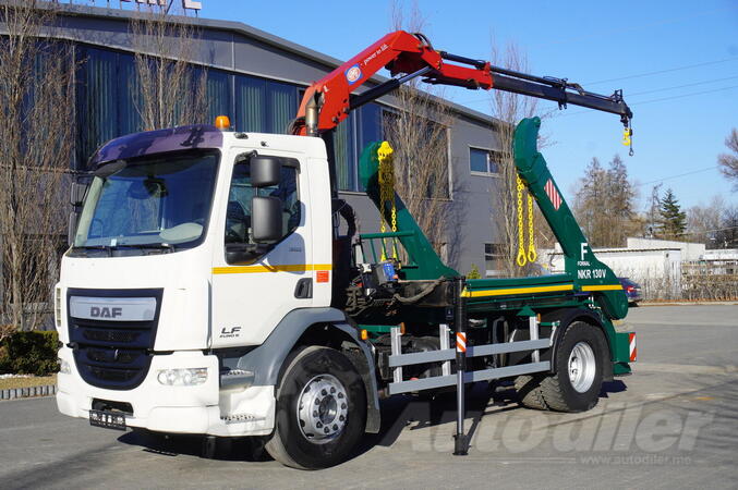 DAF - LF 18.310 E6 / Skip loader Fornal NKR 130V / HMF 735 K2 / Kamion sa autodizalicom / FHM-0257