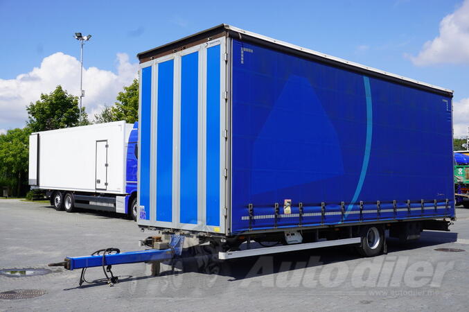 Ostalo - Gniotpol Tandem trailer / 10t / 2018 / 19 pallets prikolica sa kliznom ceradom / FHM-0272