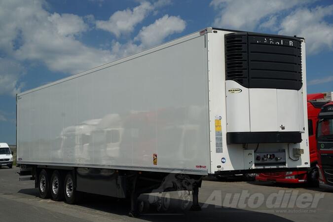 Schmitz Cargobull - hladnjača / Carrier Maxima 1300 / Podizna osovina / Kutija za palete / IMP-4502