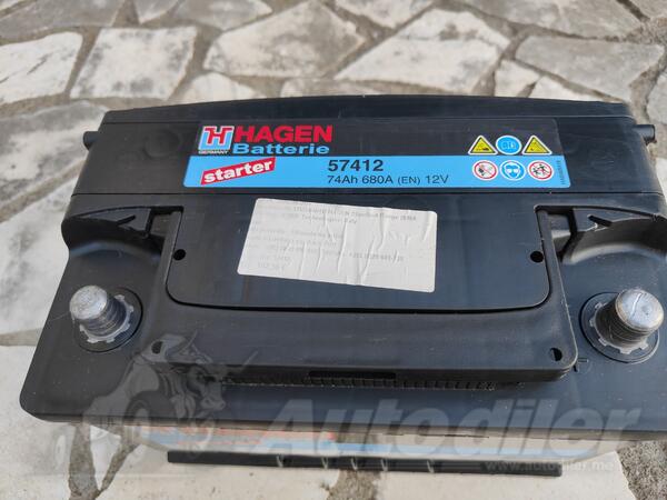 Akumulator Hankook -  12V - 74 Ah