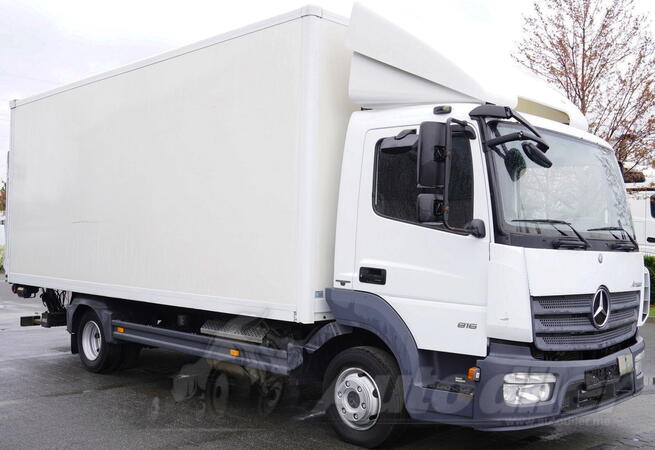 Mercedes Benz - Atego 816 E6 4×2 / rampa / 15 paleta kamion furgon / FHM-0276