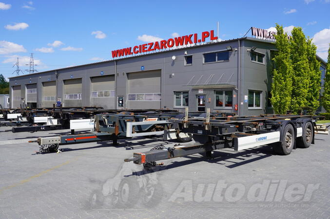 Krone - BDF / Prikolica šasija / 18 t / FHM-0284