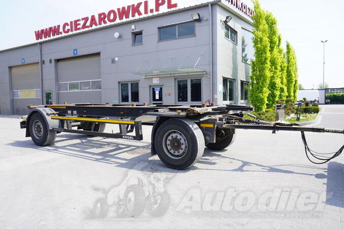 Kogel - AWE 18 / BDF / 7,5m / 2 SAF axles prikolica za kontejnere / FHM-0289