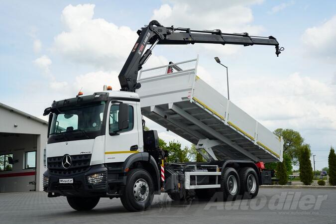 Mercedes Benz - AROCS 2636 Kiper+Kran/IMP-4278
