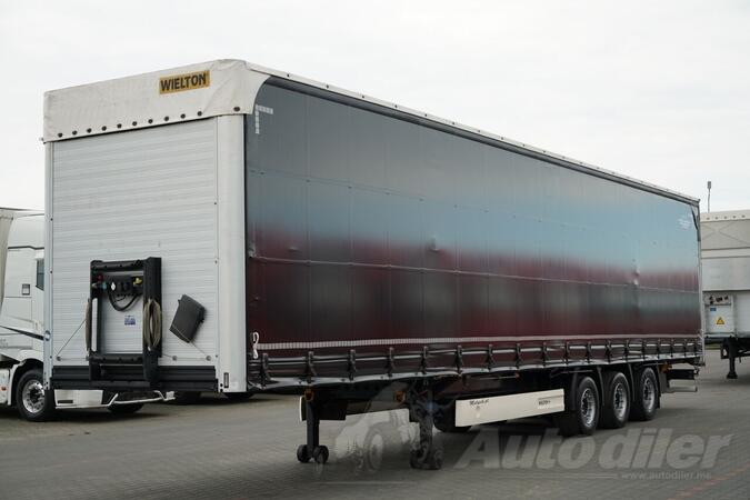 Wielton - Firanka Mega poluprikolica sa kliznim ceradom / IMP-4298
