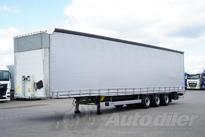 Schmitz Cargobull - / Firanka / Mega / Multi Lock / XL / Podizajuća Osovina / Poluprikolica sa Ce...