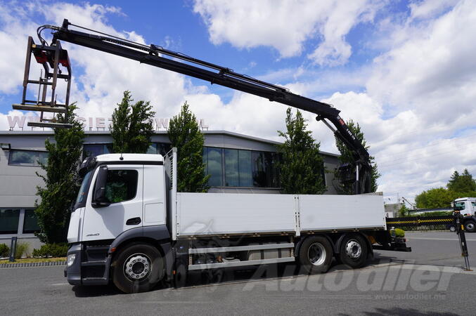 Mercedes Benz - 2540 6x2 / 170.000 km / HDS HIAB X-Duo 178 / Kamion sa Platformom / FHM-0353