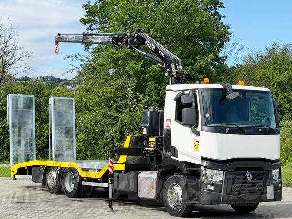 Renault - T 380 / Šlep Vozilo 7,40 m / Dizalica / Daljinsko Upravljanje / Kamion za Šlepovanje / ...