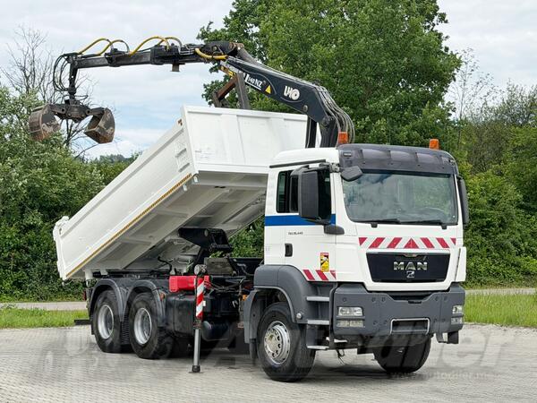 MAN - TGS 26.440 kiper / kran / LUS-1317