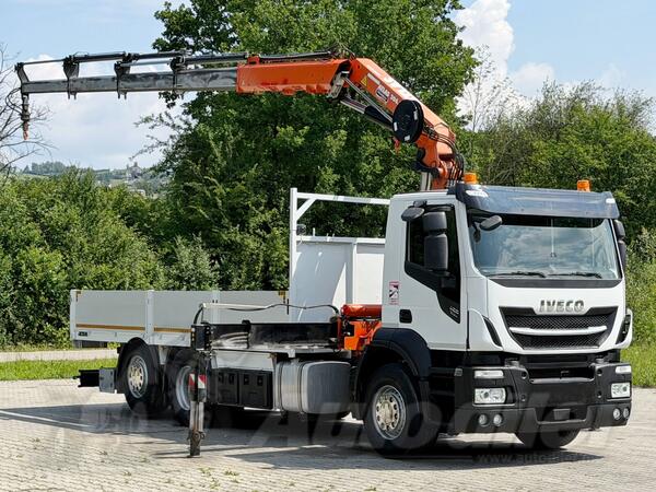 Iveco - X-WAY 420 / kran /  Kamion sa Platformom / LUS-1320