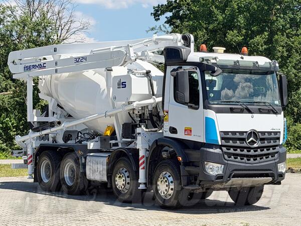 Ostalo - Mercedes-Benz AROCS 3743 / Betonszivattyú / Daljinsko Upravljanje / 8x4 / U Odličnom Sta...