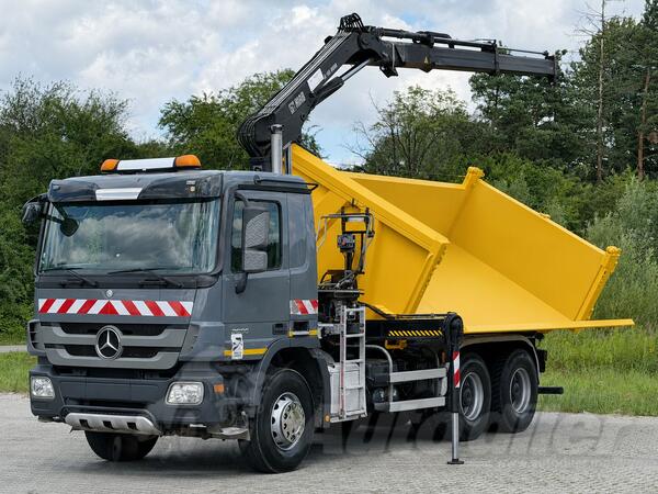 Mercedes Benz - ACTROS 2636 / kran / Kiper kamion / LUS-1345