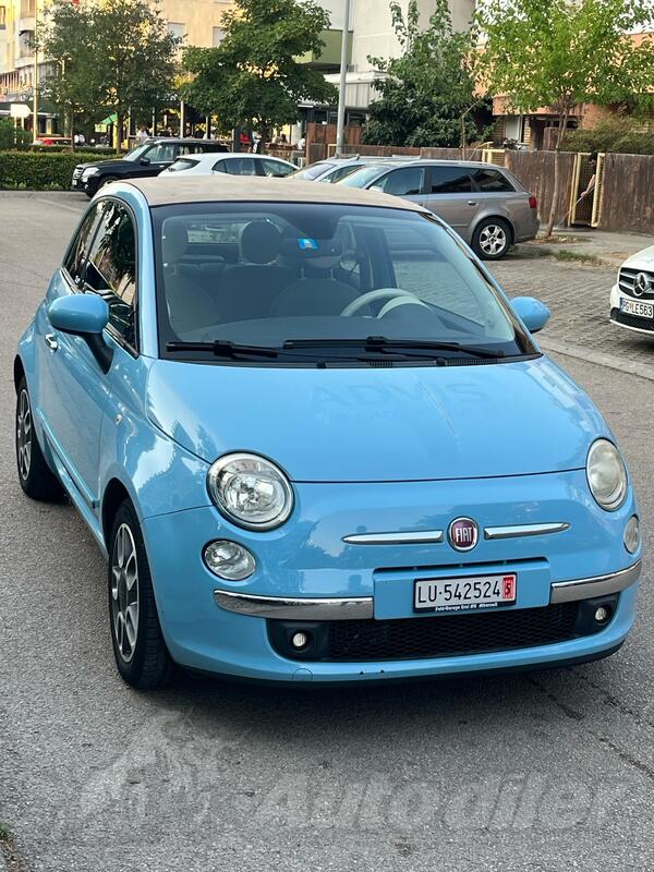 Fiat - 500 - kabrio