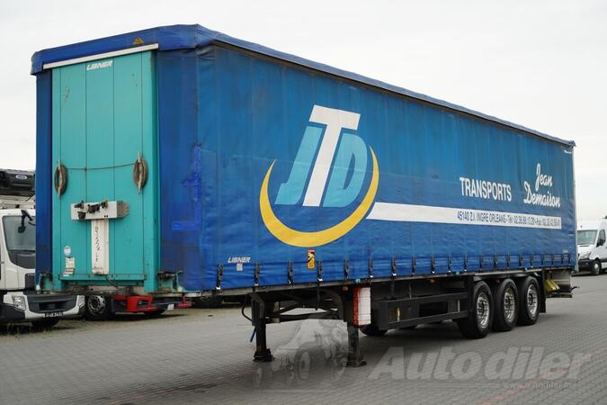 Schmitz Cargobull - / BURT-FIRANKA / STANDARD / PODIZNA OSOVINA / POLUPRIKOLICA SA CERADOM / IMP-...