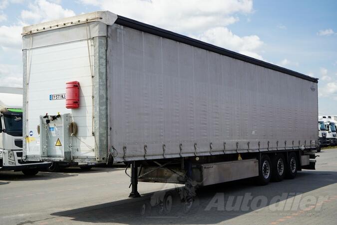 Schmitz Cargobull - / STANDARD / KORPA ZA PALETE / PODIZNA OSOVINA / PLATNENA CERADA / POLUPRIKOL...