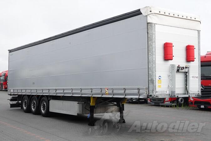 Schmitz Cargobull -  / CERADA / STANDARD / KORPA ZA PALETE / PODIZNA OSOVINA / POLUPRIKOLICA SA C...