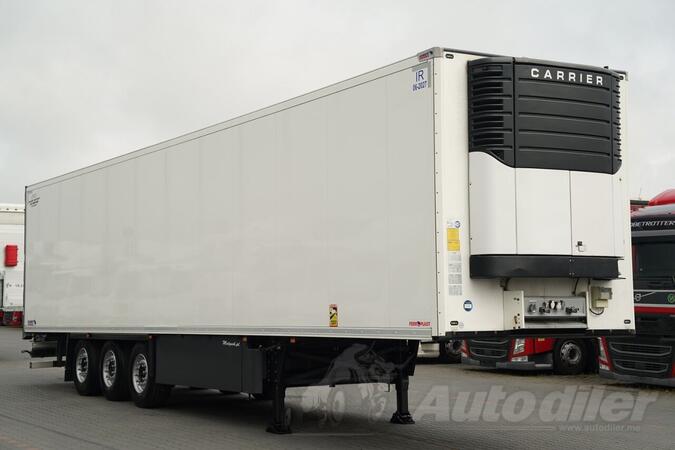 Schmitz Cargobull - / Hladnjača / Carrier Maxima 1300 / Podizna osovina / Korpa za palete / Polup...