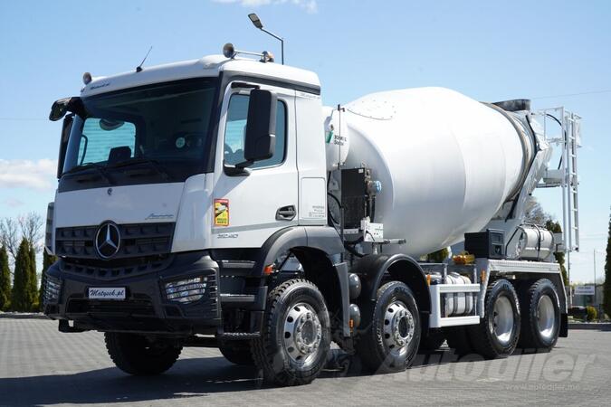 Ostalo - Mercedes-Benz Arocs 3240 / Bure 9 m³ / 8x4 / Betonska mešalica / Schwing Stetter / Kamio...