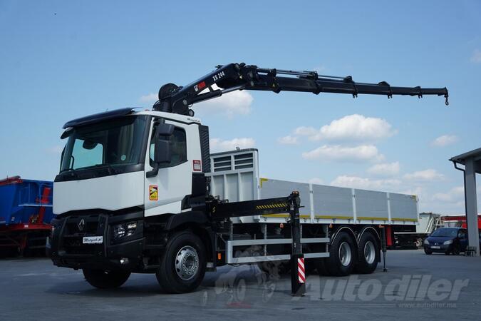 Renault - C 380 / 6x4 / Kamion sa ravnom platformom / IMP-4618