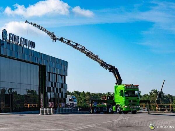 Scania - R480 8x2 / PALFINGER PK 78002 / KRAN / FLY JIB / 2016 / Kamion za prevoz trupaca / STR-0692