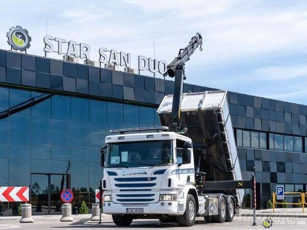 Scania - P320 6x2 / Palfinger PK 18002 EH / Kiper / Kamion sa kranom / STR-0714