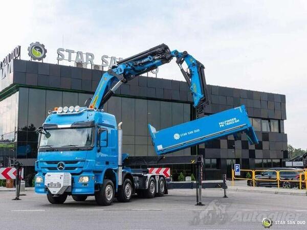 Mercedes Benz - ACTROS 4155 8x4 / Palfinger PK 78002 / Fly Jib / 5. produžetak / Kiper / Kamion k...