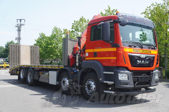 MAN - TGS 35.360 E6 8×2 / šlep vozilo / FASSI F235A.2.22 dizalica / daljinski upravljač / FHM-0309