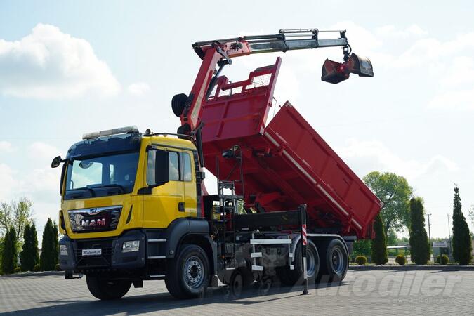 MAN - TGS 26.420 / 6x4 / Dvostrani Kiper / Hidraulična Utovarna Rampa / Bordmatic / IMP-4308